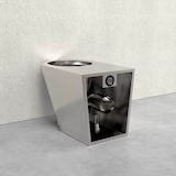 thumbnail of Edelstahl-WC Global-Aqua SN1050 für öffentliche Bereiche (ohne Sitz) – Vandalismussicher | Bodenmontage