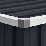 thumbnail of vidaXL Tuinhuisje antraciet 195x198x159 cm Verzinkt staal