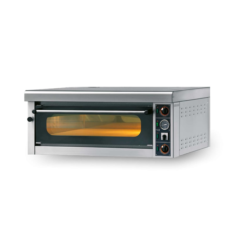 Forno Pizza Professionale M4 Sovrapponibile - 4 x Ø 34 cm - Monofase