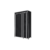 thumbnail of Helloshop26 - Armoires penderie etagère tissu noir entrée chambre camping 2002002
