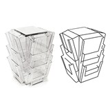 thumbnail of Tourniquet porte-brochures Comptoir Taymar® 12 cases A4 Portrait