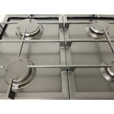 thumbnail of Gasline GAG60INB Einbau Gaskochfeld 4 flammig Schwarz Matt Emailliert Guss