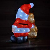 thumbnail of WellHome - Figura Luminosa de Papá Noel y Reno con Luces LED y temporizador