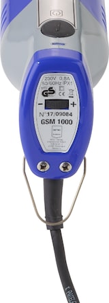 thumbnail of METRO PROFESSIONAL Batidora de mano GSM1000, acero/plástico, eje desmontable de 19 cm, 2.000–13.000 rpm, 120–250 W, azul