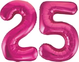 thumbnail of XL Folienballon pink Zahl 25