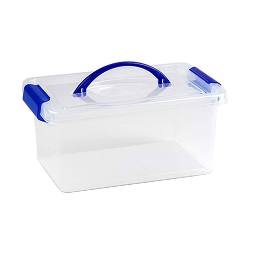 Caixa de arrumação 8 litros transparente