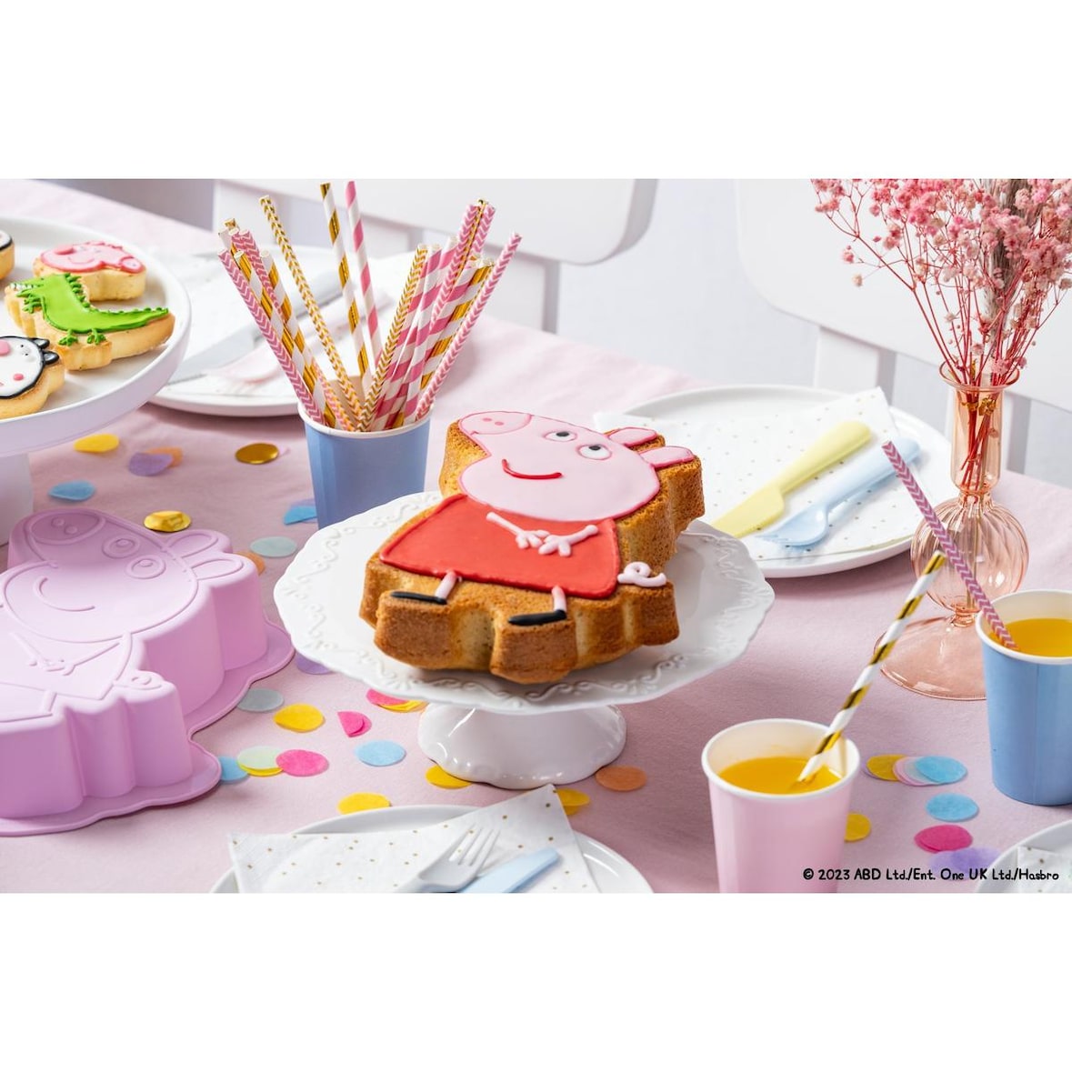 Moule à gâteau silicone Dr. Oetker Peppa Pig