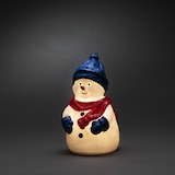 thumbnail of Konstsmide LED Kunststoffschneemann, 4 warm weiße Dioden, 4,5V, Außen (IP44), schwarzes Kabel - 4249-000