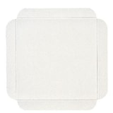 thumbnail of Carré blanc rainé 15 x 15 cm x 250