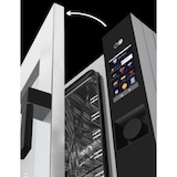thumbnail of EURAST - Combi-stoom convectie oven met directe elektrische stoomtoevoeging 10 gn 1/1 of bakken 600x400 - 900x750x1000 mm - 12600 W 400/3V - 41R01ETM