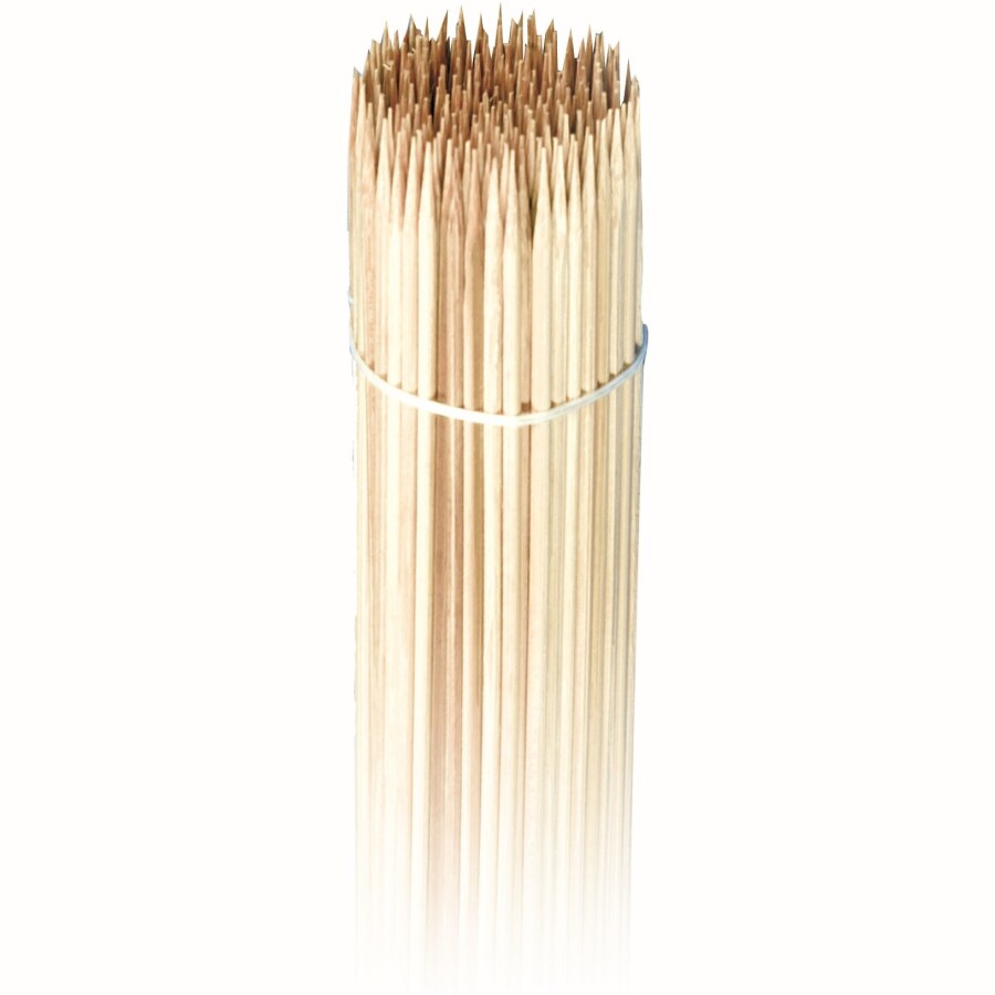 BIO Holzspieße mit Profi-Langspitze, Ø 3 mm, Natur, 10 x 1000 Stück, L 20 cm
