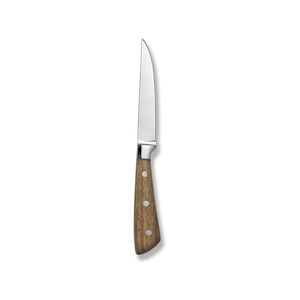 Cuchillo para carne Montblanc con mango de madera, 23 cm, Comas, paquete de 6