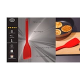 thumbnail of Cuchara Silicona Cocina de Gran Tamaño 30cm O Paleta Silicona Platinum Antiadherente con Pala Ancha de Silicona Dura para Mezclar Y Remover