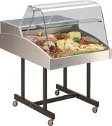 thumbnail of Mehrzweckvitrine Super 1250 C mit gebogenem Glasaufbau