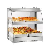 thumbnail of Set mit 5 glatten Präsentationsschalen (B)190 x (T)300 mm, aus weißem Melamin, hitzebeständig