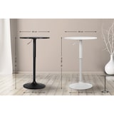 thumbnail of Table haute Lamoni Noir / Noir/rond