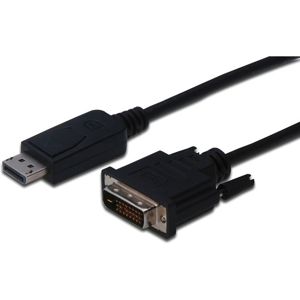 DIGITUS DisplayPort Adapterkabel DP-DVI 2.0m DP 1.1a  sw.