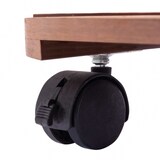 thumbnail of vidaXL Pflanzenroller 2 Stk. WPC : Farbe - Braun / Rund, Größe - 30 x 7.5 cm