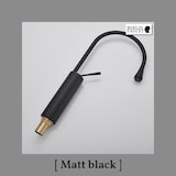 thumbnail of Lydia | Hotel Gastro Schwarz Badarmatur | Edelstahl Wasserhahn Für hohe Waschbecken |Mischbatterie 2 Anschlüsse | Hochdruck Armatur hoch |Badezimmer