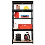 thumbnail of Etagère modulable 5 plateaux bois / métal 40x120xH178 cm 220 kg/plateau