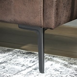 thumbnail of HOMCOM Divano 2 Posti in Pelle Traspirante Imbottitura Spessa Marrone