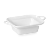 thumbnail of 48x Ofenform / Auflaufform mit Ohrengriffen, rechteckig, weiß, Porzellan, 110 ml, 16 x 10,1 x 4,5 cm