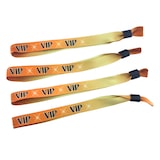 thumbnail of CombiCraft Textiel Polsbandjes VIP Goud - 100 stuks