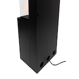 thumbnail of MF - Chimenea bioetanol automática independiente Arcticon 3,5 kW panorámica 3 caras negra