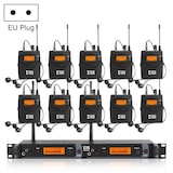 thumbnail of Microphone Sans Fil Pour Chanteur Sur Scène Avec Moniteur Intra-Auriculaire Noir YONIS