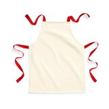 thumbnail of FairTrade Cotton Junior Craft Apron: One Size / Natural/Pastel Pink