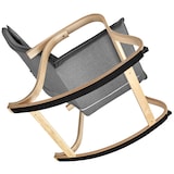 thumbnail of tectake Schommelstoel Roca van berkenhout 150kg - lichtgrijs - 404525