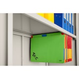 thumbnail of SIGMA Armoire de classement, métal, 92 x 42 x 195 cm, 4 étagères réglables, verrouillable, gris