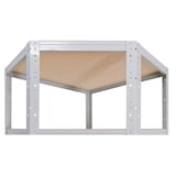 thumbnail of shelfplaza OFFICE 200x70x45 cm Eckregal in lichtgrau mit 5 Böden und 175 kg Traglast pro Boden