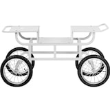 thumbnail of Royal Catering - Royal Catering RCZT-01W Chariot pour Machine a Barbe a Papa (4 Roues, Longueur Adaptable, Acier Laqué) Blanc