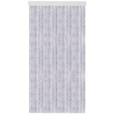 thumbnail of Flauschvorhang 160x200 cm Unistreifen grau