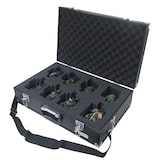 thumbnail of HMF 14521-02 Alu Fotokoffer, mit Rasterschaumstoff, 56,5 x 36 x 16 cm, Schwarz