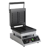 thumbnail of Saro Waffeleisen ATRIA für Brüsseler Form, belgische Waffeln, Profi Line, Waffelautomat, Waffelbäcker, Edelstahl, 2 Stück Waffeln