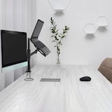 thumbnail of Soporte de monitor VM-MH2 2-brazo 13 - 32 pulgadas portátil negro hjh OFFICE