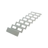 thumbnail of Schneider - Snack-Verkaufsständer, Edelstahl, 560 x 175 x 35 mm, 7 Wellen