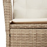 thumbnail of vidaXL 7-tlg. Garten-Essgruppe mit Kissen Beige Poly Rattan