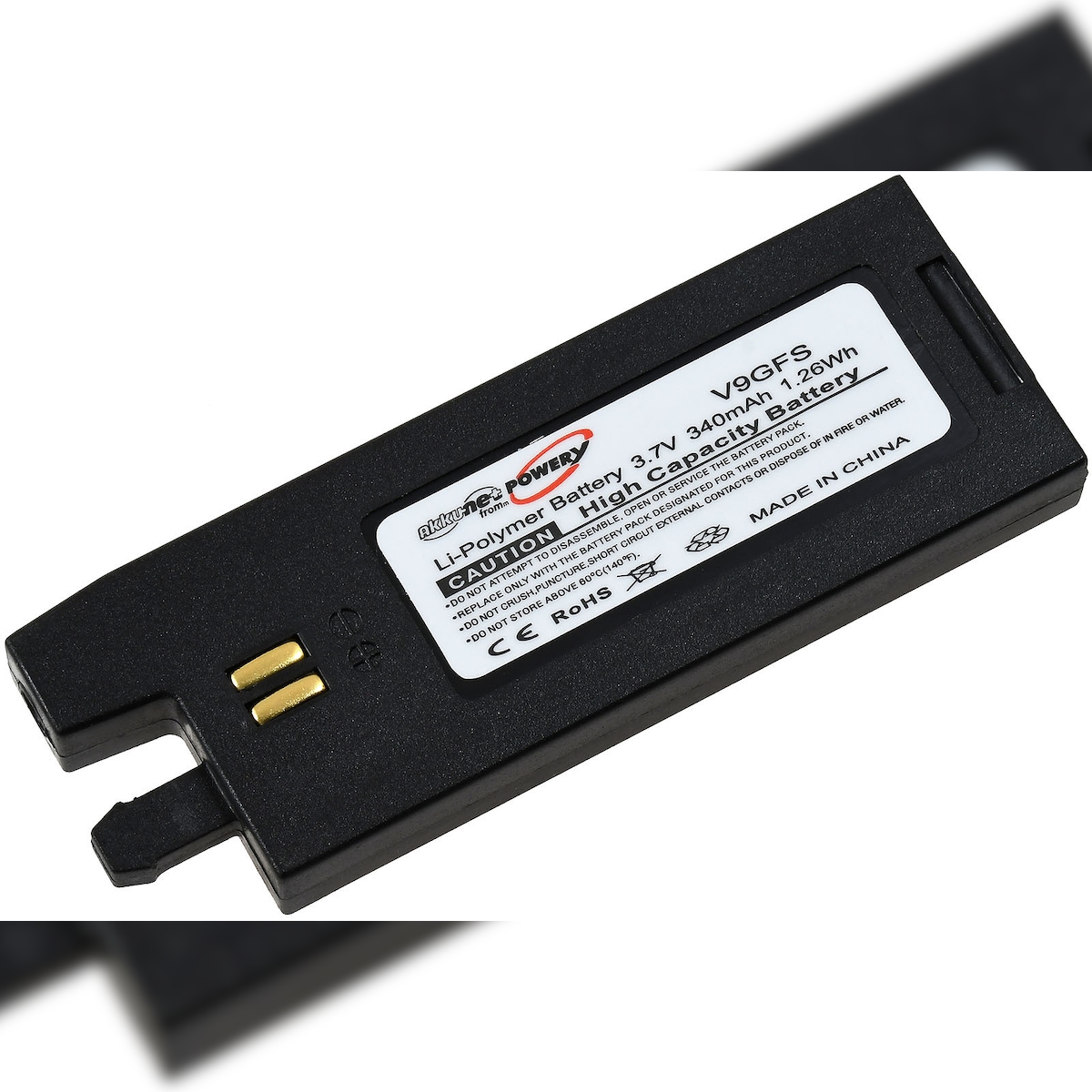 Powery Akku passend für Tuning-System Gibson G-Force, Tronical G-Force E-tune, Typ GBP452050 u.a.