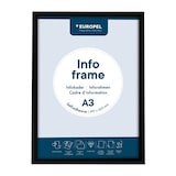 thumbnail of Europel Infokader Zelfklevend set 2 st. A3 zw.,  196001