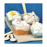 thumbnail of MONOUSO - Fingerfood Schale quadrat PS 75ml 5,5x5,5x4cm (200 Stück)