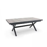 thumbnail of Ausziehbarer 10-Sitzer-Tisch aus Keramik und Aluminium