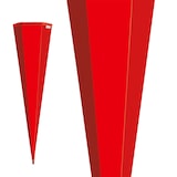 thumbnail of Roth Schultüte 85cm eckig Basteltüte rot