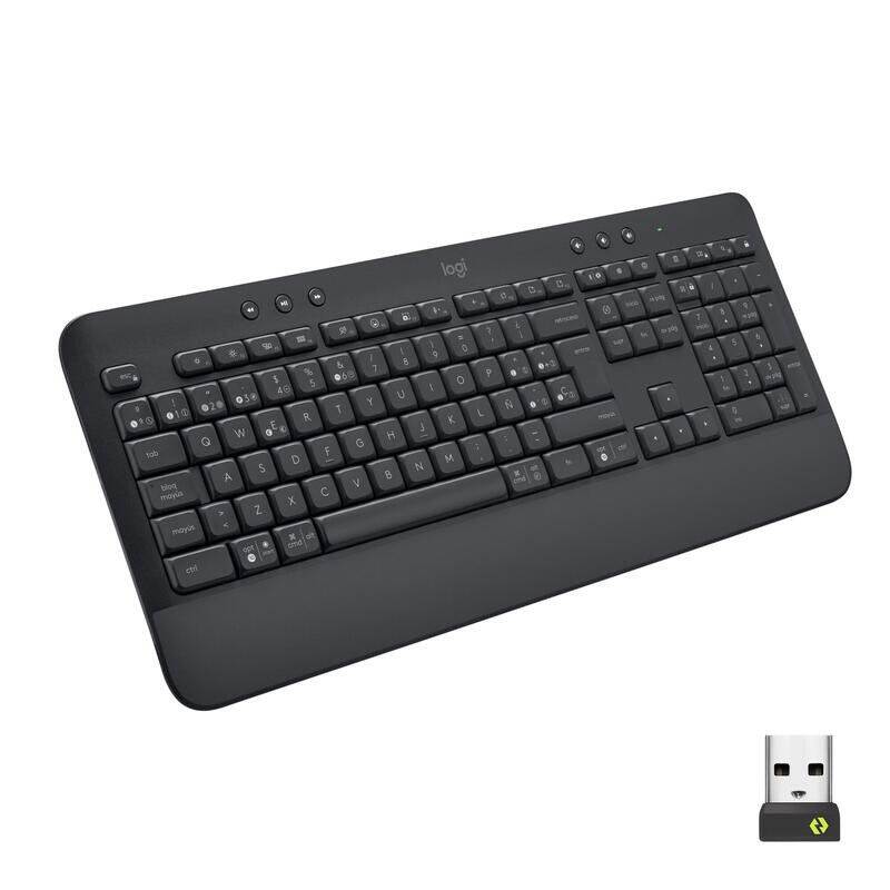 Teclado EspaÃÂ±ol Logitech Signature K650 Bluetooth Qwerty Grafito