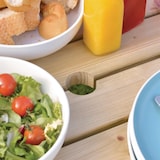 thumbnail of Rowlinson Table de pique-nique carrée en bois