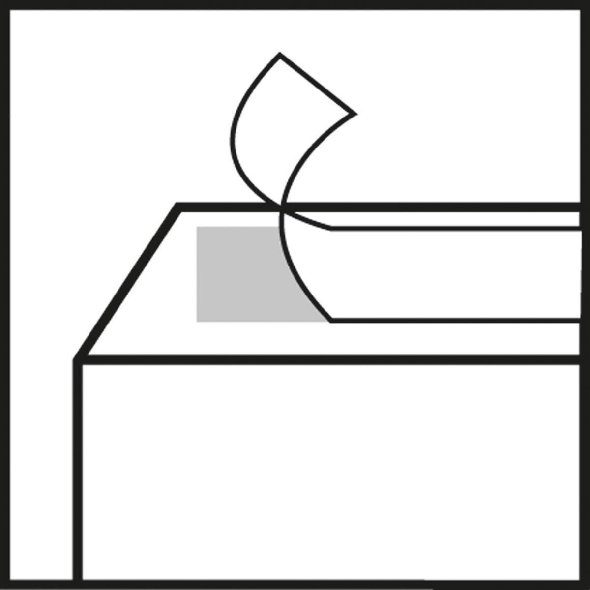 MAILmedia ELEPA 30007052 Faltentaschen - B4, ohne Fenster, 40 mm-Falte, Klotzboden, haftklebend, 140 g/qm, weiß, 250 Stück