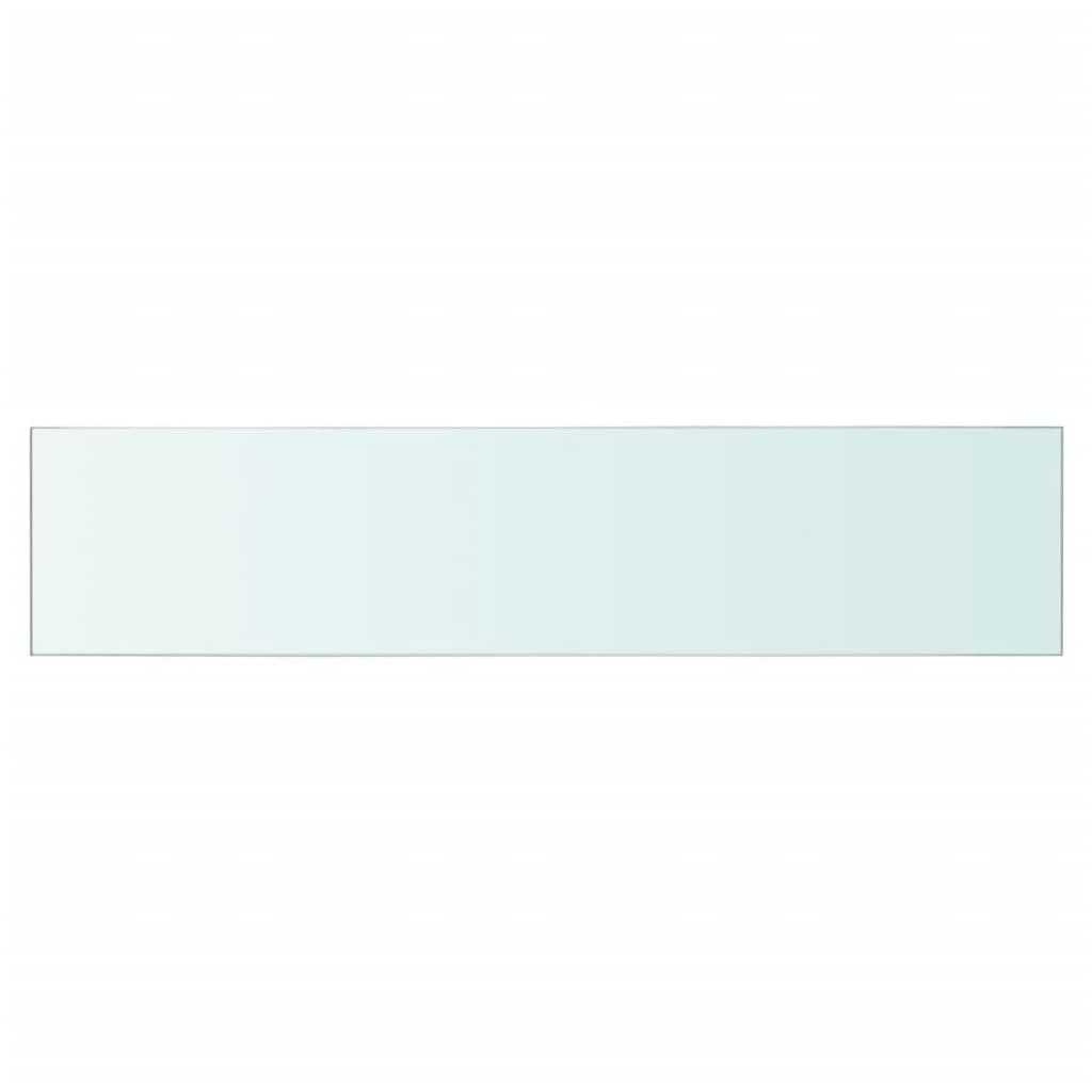 vidaXL Regalboden Glas Transparent 60x12 cm