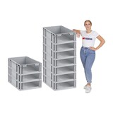 thumbnail of PROREGAL Eurobox NextGen Store | HxBxT 17x40x60cm | 34 Liter | Front offen | Eurobehälter, Transportbox, Transportbehälter, Stapelbehälter